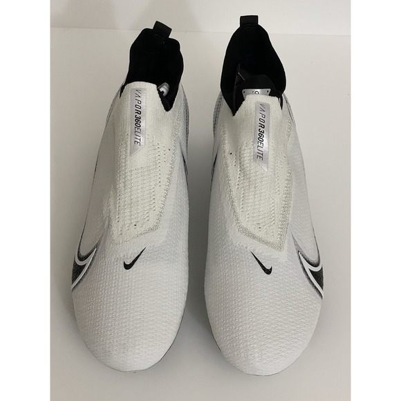 Nike Vapor Edge Elite 360 Flyknit Football Cleats White CV6282-108 Size 12 US main image 5